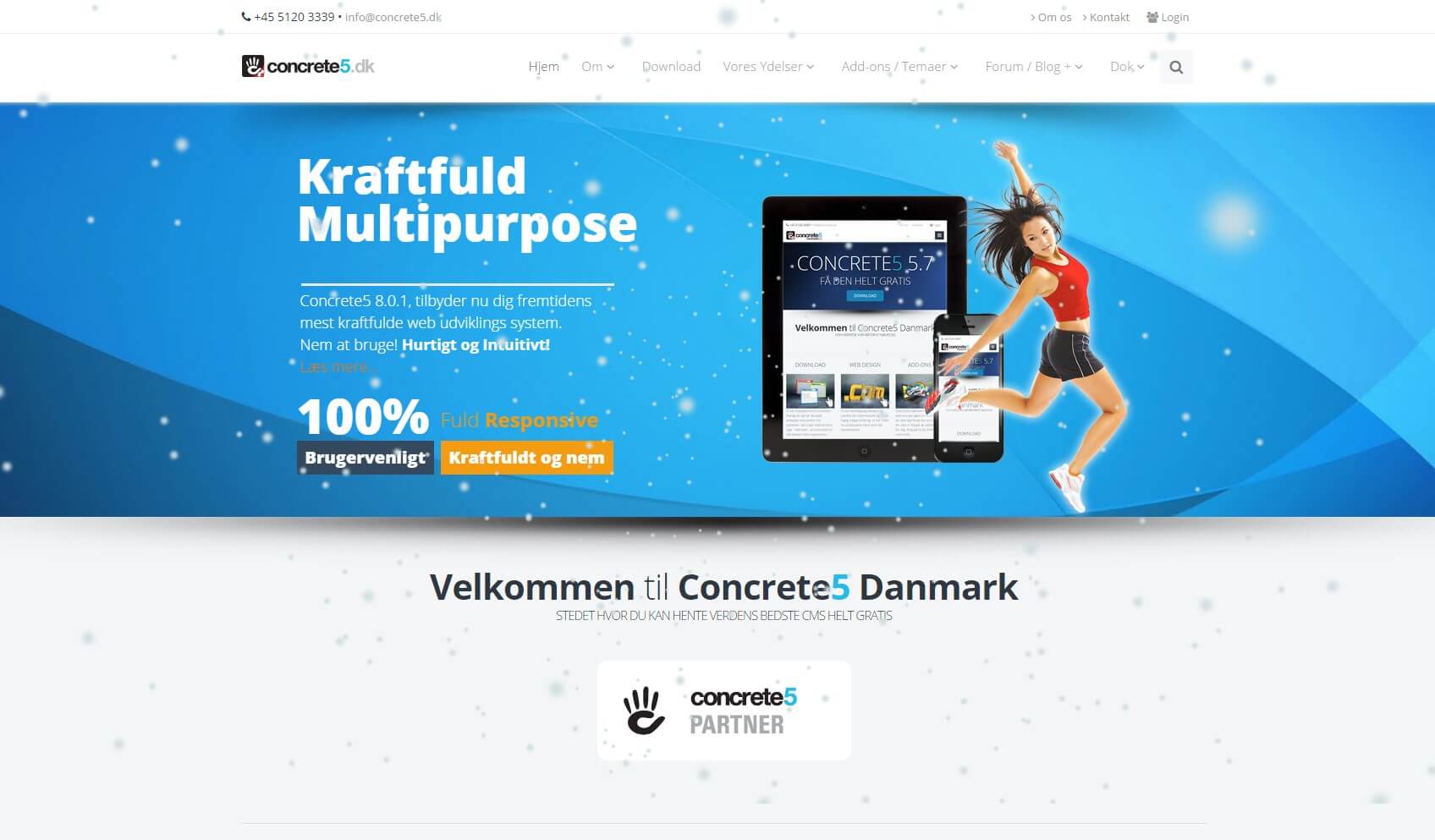 Concrete5 Danmark CMS